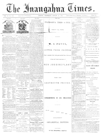 Issue page
