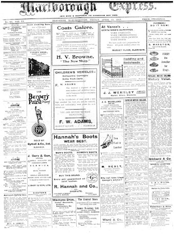 Issue page
