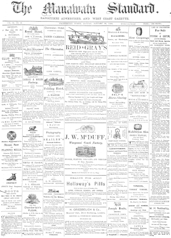 Issue page
