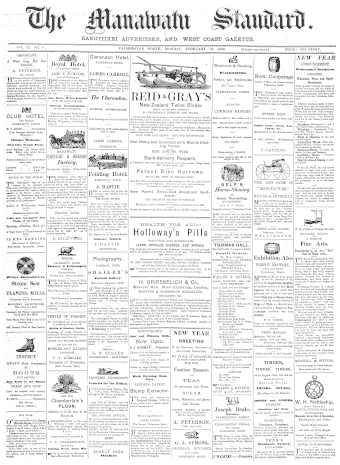 Issue page