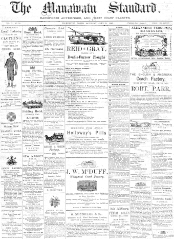 Issue page