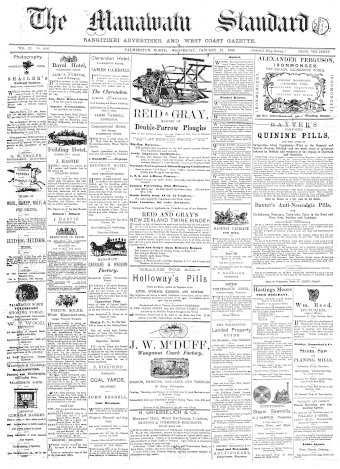 Issue page