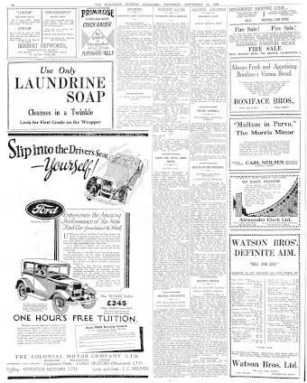 Issue page