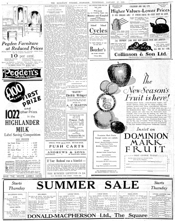 Issue page
