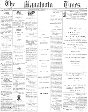 Issue page