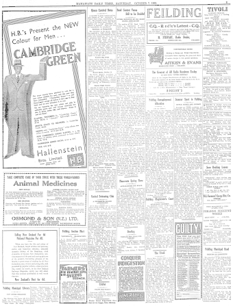 Issue page