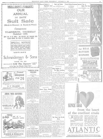 Issue page