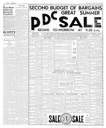 Issue page