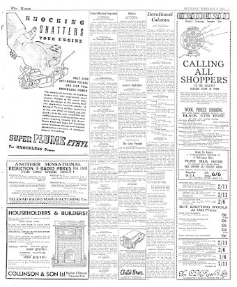 Issue page