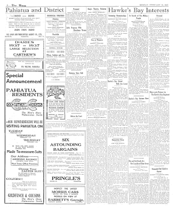 Issue page