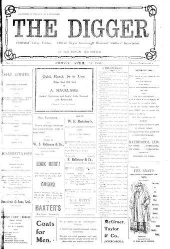 Issue page